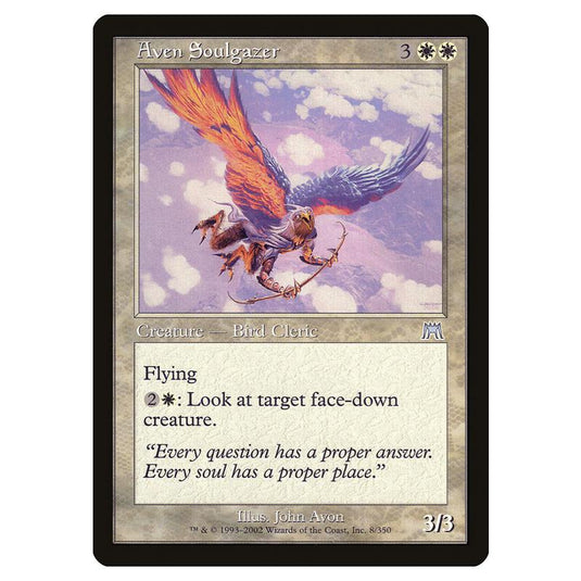 Magic The Gathering - Onslaught - Aven Soulgazer - 8/350