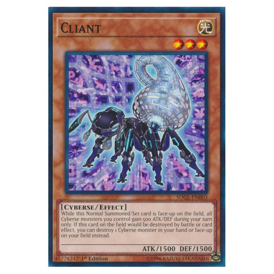 Yu-Gi-Oh! - Structure Deck - Cyberse Link - Cliant (Common) SDCL-EN003