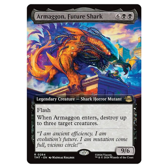 Magic The Gathering - Teenage Mutant Ninja Turtles - Armaggon, Future Shark - 0264