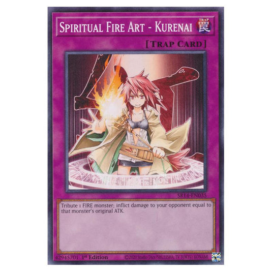 Yu-Gi-Oh! - Structure Deck - Fire Kings - Spiritual Fire Art - Kurenai (Common) SR14-EN035
