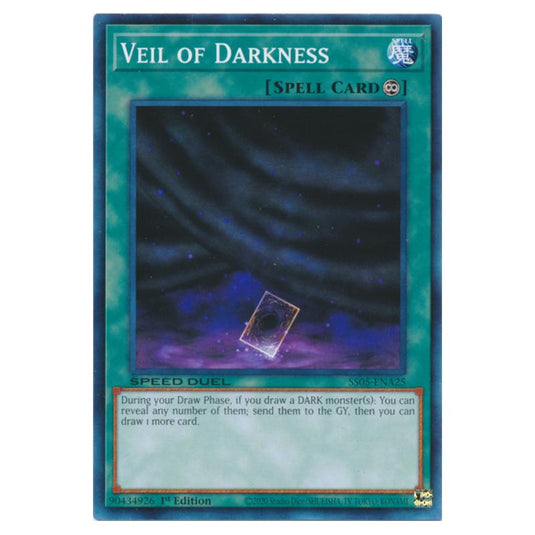 Yu-Gi-Oh! - Speed Duel Starter Decks - Twisted Nightmares - Veil of Darkness (Common) SS05-ENA25