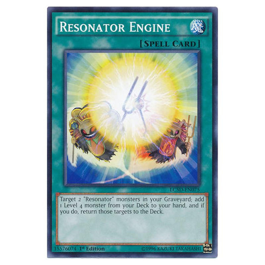 Yu-Gi-Oh! - Legendary Collection 5D's Mega Pack - Resonator Engine (Common) LC5D-EN075