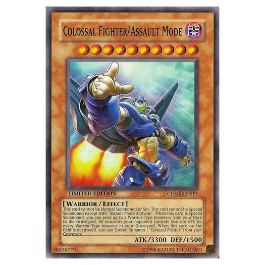 Yu-Gi-Oh! - Crimson Crisis Sneak Peek Participation Card - Colossal Fi Yu-Gi-Oh! - Crimson Crisis Sneak Peek Participation Card - Colossal Fi