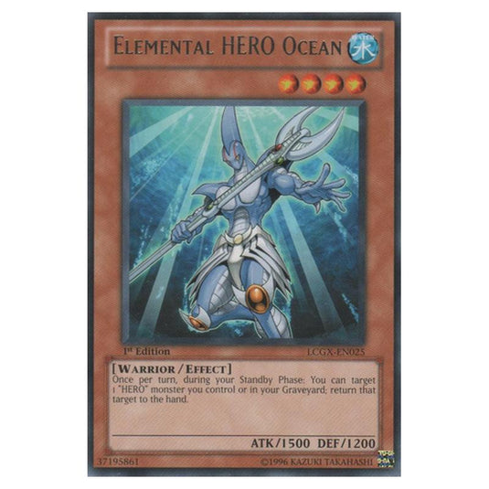 Yu-Gi-Oh! - Legendary Collection 2 - The Duel Academy Years Mega Pack - Elemental HERO Ocean (Rare) LCGX-EN025