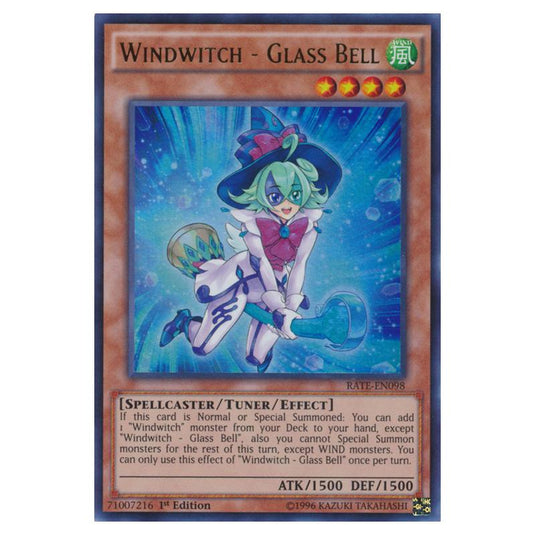 Yu-Gi-Oh! - Raging Tempest - Windwitch - Glass Bell (Ultra Rare) RATE-EN098