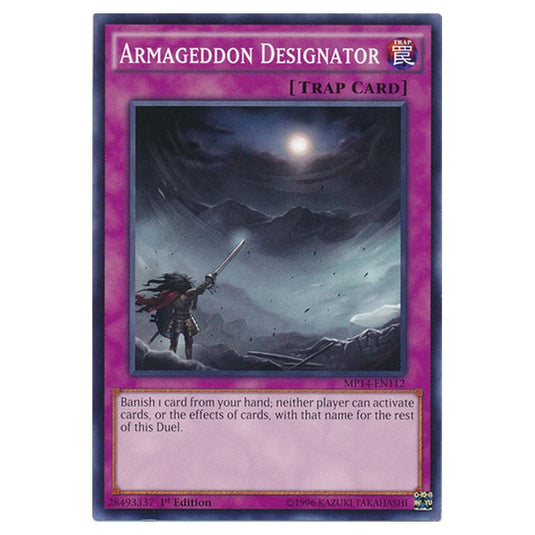 Yu-Gi-Oh! - 2014 Mega-Tin Mega Pack - Armageddon Designator (Common) MP14-EN112