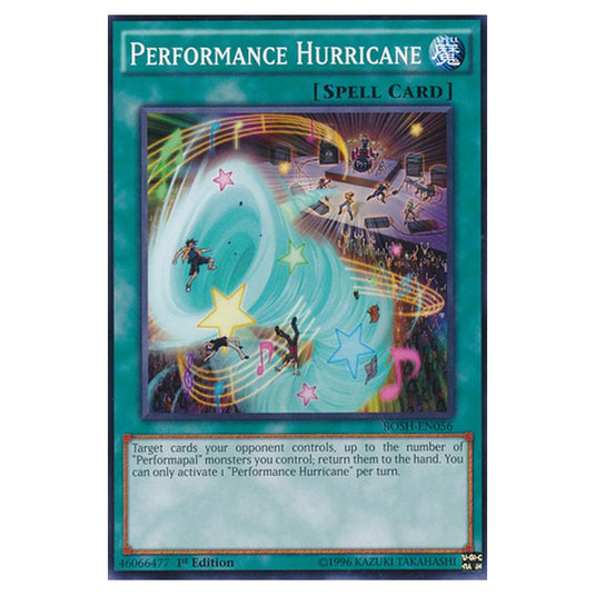Yu-Gi-Oh! - Breakers of Shadow - Performance Hurricane (Common) BOSH-EN056