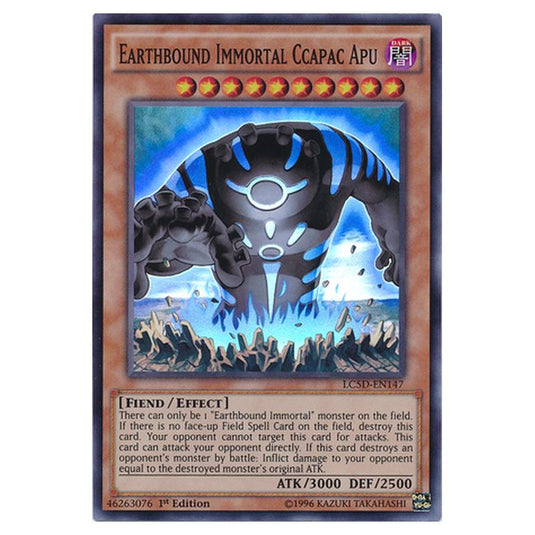 Yu-Gi-Oh! - Legendary Collection 5D's Mega Pack - Earthbound Immortal Ccapac Apu (Super Rare) LC5D-EN147
