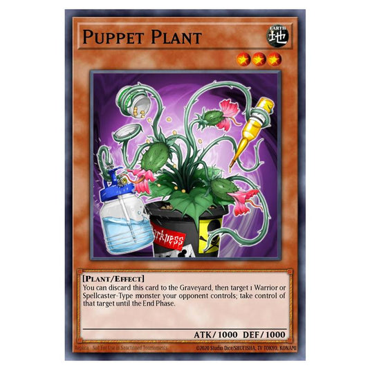 Yu-Gi-Oh! - OTS Tournament Pack 24 - Puppet Plant (Common) OP24-EN016