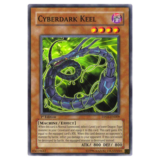 Yu-Gi-Oh! - Duelist Pack - Zane Truesdale - Cyberdark Keel (Common) DP04-EN009