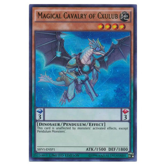 Yu-Gi-Oh! - Shining Victories Sneak Peek Participation Card - Magical Cavalry of Cxulub (Ultra Rare) SHVI-ENSP1