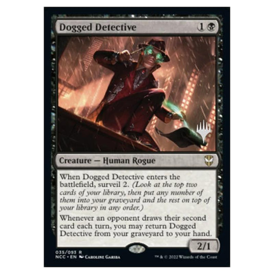 Magic The Gathering - Commander: Streets of New Capenna Promos - Dogged Detective - 035/281