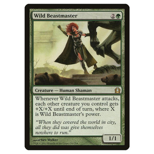 Magic The Gathering - Return To Ravnica - Wild Beastmaster - 139/274