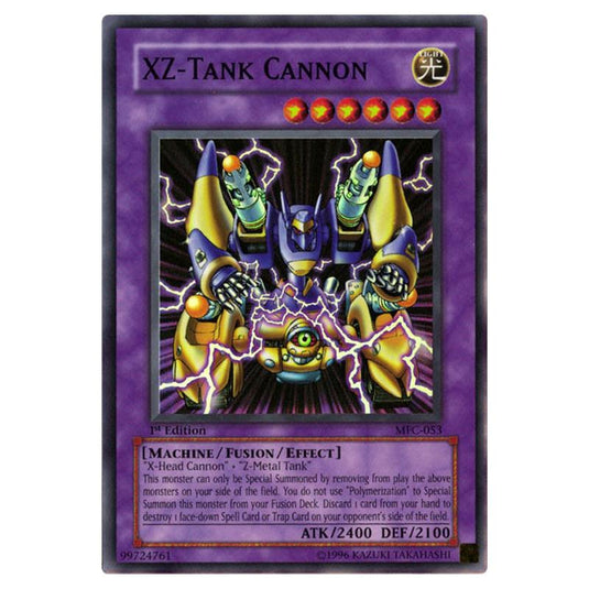 Yu-Gi-Oh! - Magician\'s Force - XZ-Tank Cannon (Super Rare) MFC-053