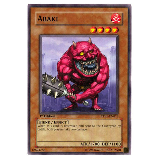 Yu-Gi-Oh! - Cyberdark Impact - Abaki (Common) CDIP-EN013