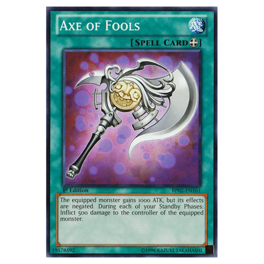 Yu-Gi-Oh! - Battle Pack 2 - War of the Giants - Axe of Fools (Common) BP02-EN161