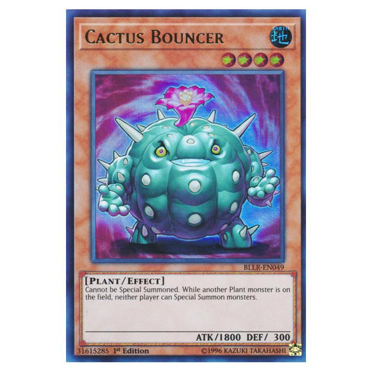 Yu-Gi-Oh! - Battles of Legend - Light's Revenge - Cactus Bouncer (Ultra Rare) BLLR-EN049