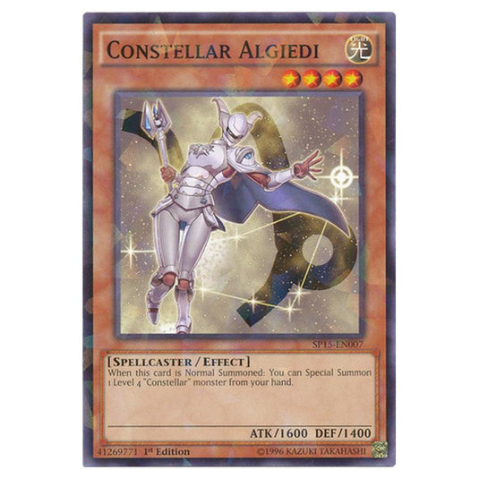 Yu-Gi-Oh! - Star Pack ARC-V - Constellar Algiedi (Shatterfoil Rare) SP15-EN007