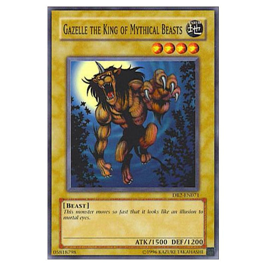 Yu-Gi-Oh! - Dark Beginning 2 - Gazelle the King of Mythical Beasts (Common) DB2-EN071