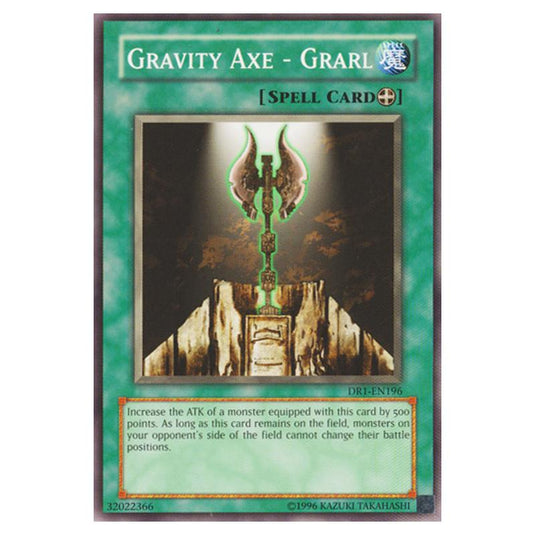 Yu-Gi-Oh! - Dark Revelation Volume 1 - Gravity Axe - Grarl (Common) DR1-EN196