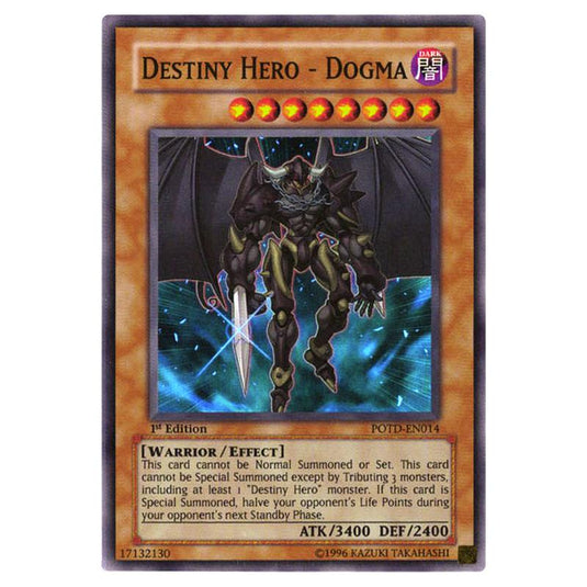 Yu-Gi-Oh! - Power of the Duelist - Destiny HERO - Dogma (Super Rare) POTD-EN014