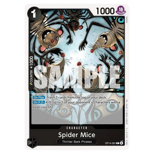 One Piece - OP14 - The Azure Sea's Seven - Spider Mice - OP14-081