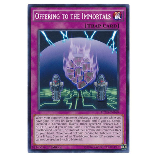 Yu-Gi-Oh! - Legendary Collection 5D's Mega Pack - Offering to the Immortals (Common) LC5D-EN160