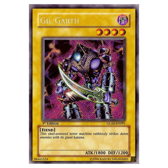 Yu-Gi-Oh! - Gladiator\'s Assault - Gil Garth (Secret Rare) GLAS-EN091