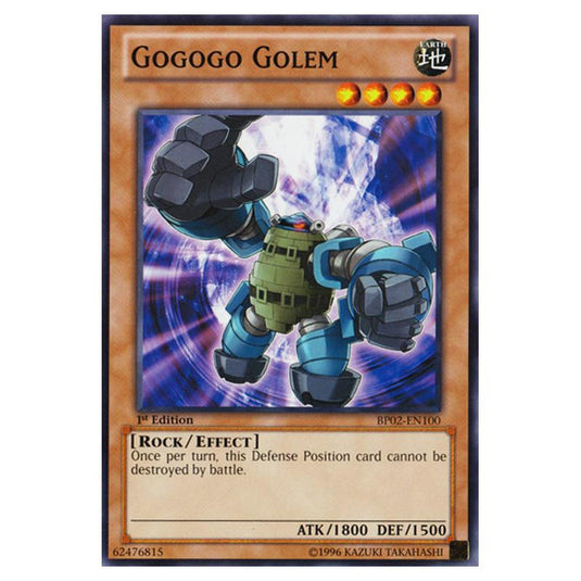 Yu-Gi-Oh! - Battle Pack 2 - War of the Giants - Gogogo Golem (Common) BP02-EN100