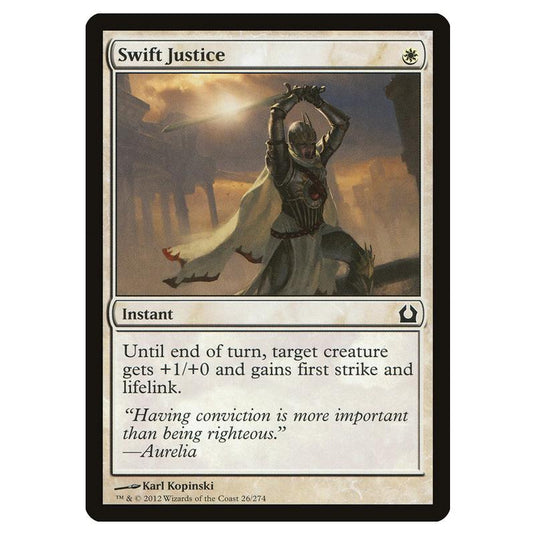 Magic The Gathering - Return To Ravnica - Swift Justice - 26/274 (Foil)