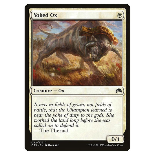 Magic The Gathering - Magic Origins - Yoked Ox - 42/272
