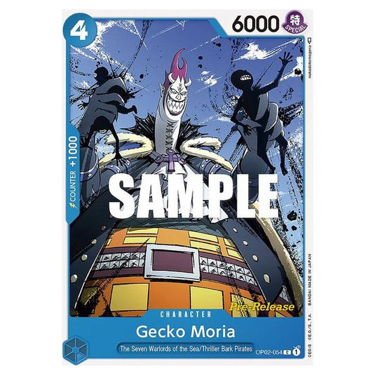One Piece - OP-02: Paramount War Promos - Gecko Moria - OP02-054