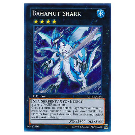 Yu-Gi-Oh! - Abyss Rising - Bahamut Shark (Secret Rare) ABYR-EN099
