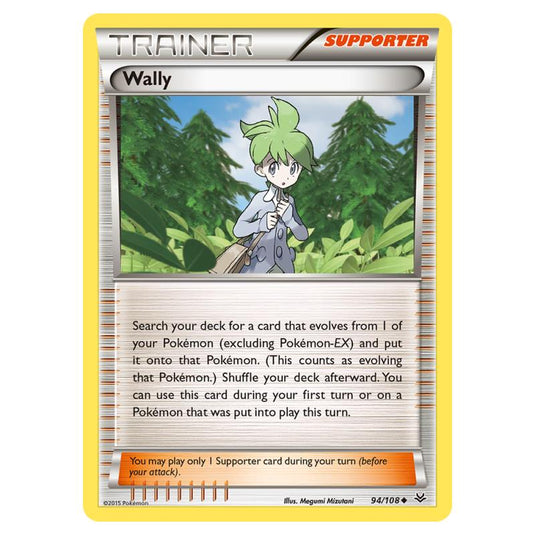 Pokemon - XY - Roaring Skies - Wally - 94/108 (Reverse Holo)
