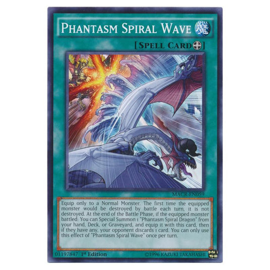 Yu-Gi-Oh! - Maximum Crisis - Phantasm Spiral Wave (Common) MACR-EN059