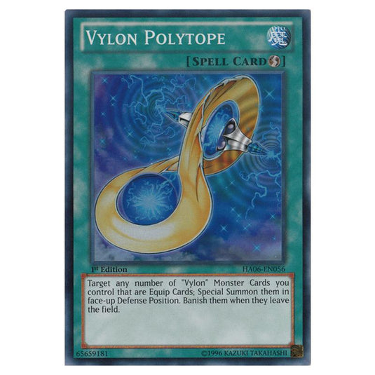 Yu-Gi-Oh! - Hidden Arsenal 6 - Omega Xyz - Vylon Polytope (Super Rare) HA06-EN056