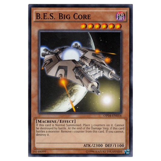 Yu-Gi-Oh! - OTS Tournament Pack 4 - B.E.S. Big Core (Common) OP04-EN016