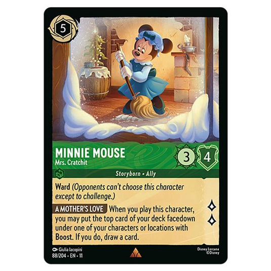 Lorcana - Winterspell - Minnie Mouse - Mrs. Cratchit (Rare) - 088/204
