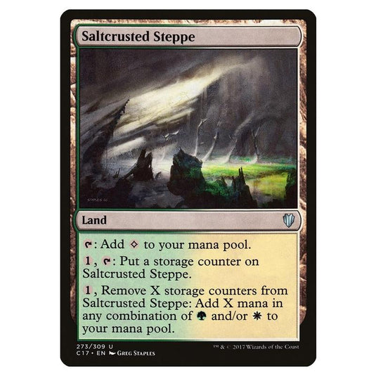 Magic The Gathering - Commander 2017 - Saltcrusted Steppe - 273/309