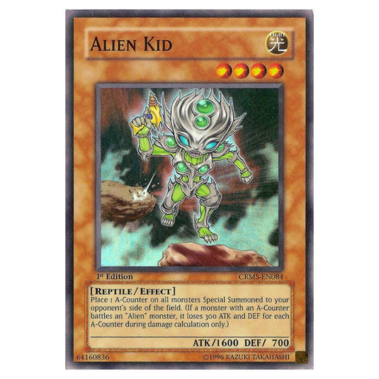 Yu-Gi-Oh! - Crimson Crisis - Alien Kid (Super Rare) CRMS-EN084