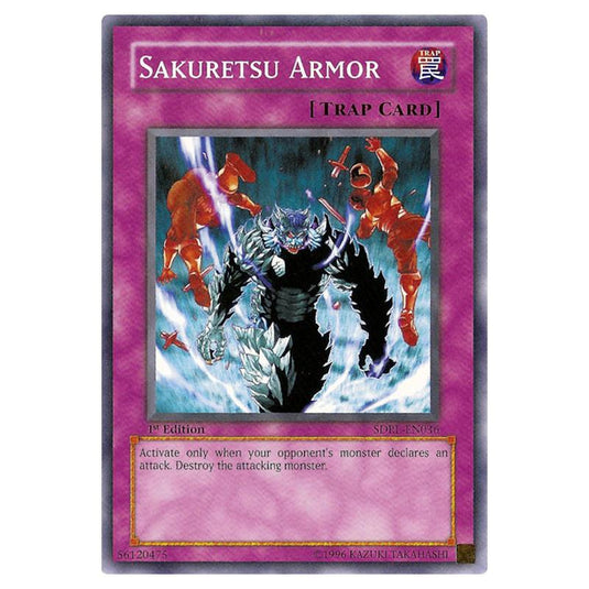 Yu-Gi-Oh! - Rise of the Dragon Lords Structure Deck - Sakuretsu Armor (Common) SDRL-EN036