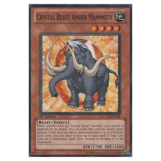Yu-Gi-Oh! - Legendary Collection 2 - The Duel Academy Years Mega Pack - Crystal Beast Amber Mammoth (Common) LCGX-EN159