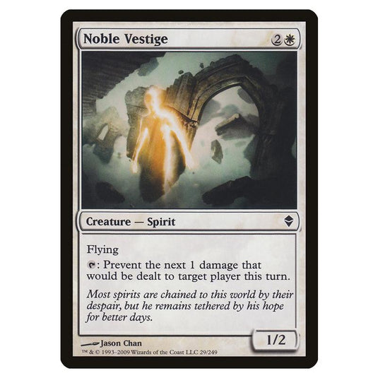 Magic The Gathering - Zendikar - Noble Vestige - 29/249