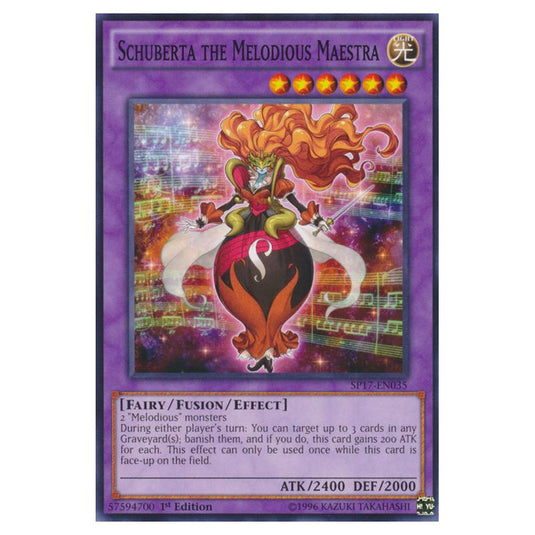 Yu-Gi-Oh! - Star Pack Battle Royal - Schuberta the Melodious Maestra (Common) SP17-EN035