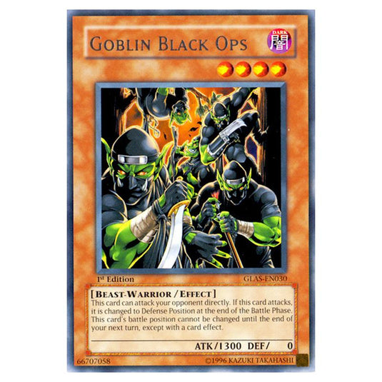Yu-Gi-Oh! - Gladiator\'s Assault - Goblin Black Ops (Rare) GLAS-EN030