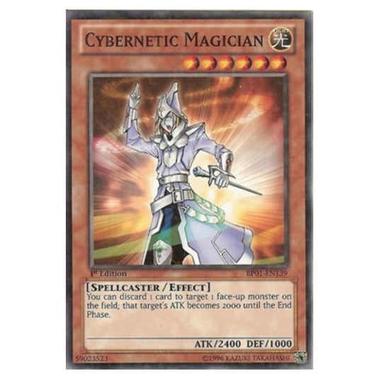Yu-Gi-Oh! - Battle Pack - Epic Dawn - Cybernetic Magician (Starfoil Rare) BP01-EN139