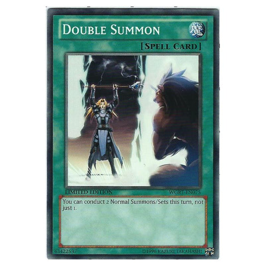 Yu-Gi-Oh! - War of the Giants Reinforcements - Double Summon (Common) WGRT-EN075