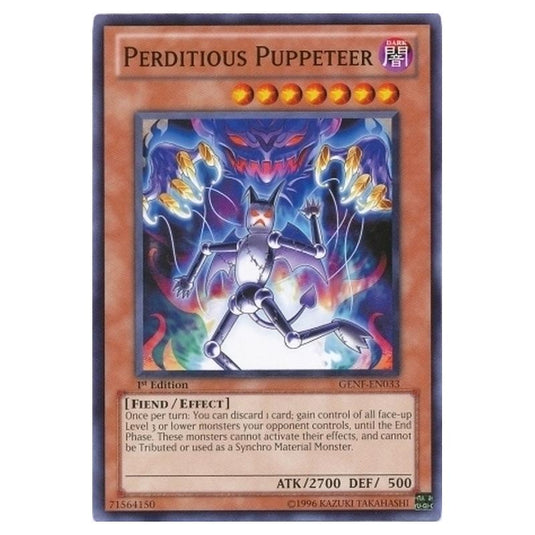 Yu-Gi-Oh! - Generation Force - Perditious Puppeteer (Common) GENF-EN033