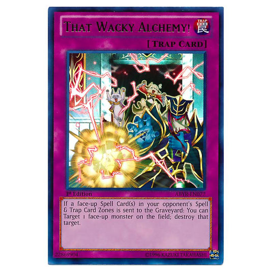 Yu-Gi-Oh! - Abyss Rising - That Wacky Alchemy! (Ultra Rare) ABYR-EN077