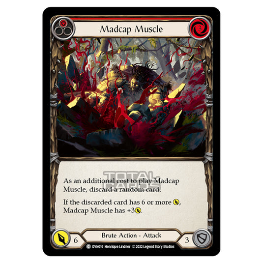 Flesh & Blood - Dynasty - Madcap Muscle (Red) - DYN019